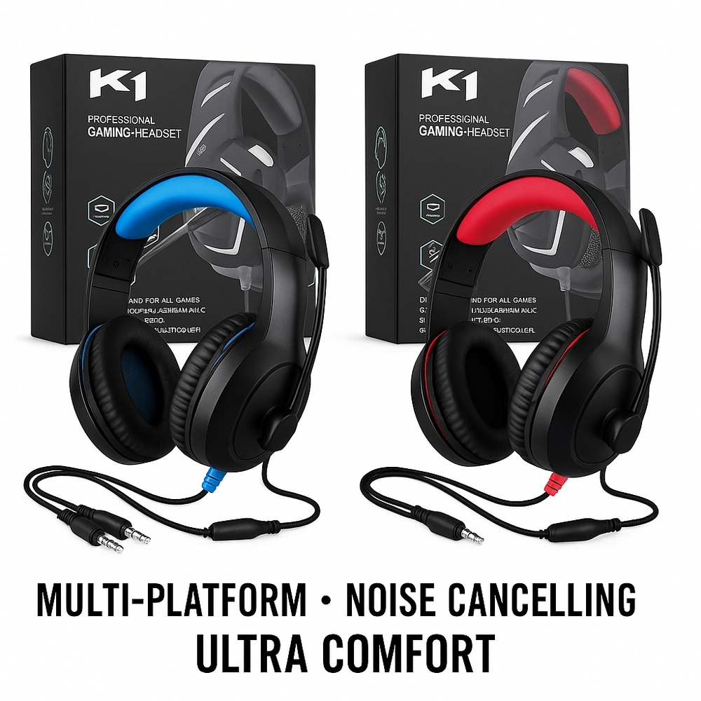 Onikuma K1 🎧 Next-Level Gaming Headset — PS4, Xbox, PC & More!